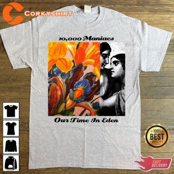 Vintage 10000 Maniacs 1992 Our Time In Eden T-Shirt