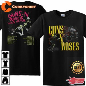 Vintage 1987 Appetite For Destruction Tour Concert Rock T-Shirt