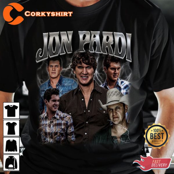 Vintage 90S Inspired Country Song Music Raise On Jon Pardi T-shirt