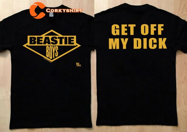 Vintage 90s 1986 Beastie Boys Get Off My Dick Run Dmc Rap Tour T-Shirt