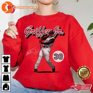 Vintage Inspired Ken Griffey Jr 30 Baseball Unisex T-Shirt