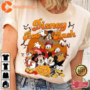 Vintage Mickey and Friends Halloween Disney Boo Bash T-Shirt