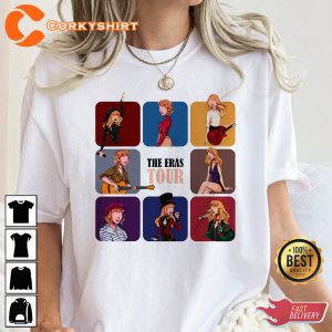 Vintage Taylor Swiftie The Eras Tour T-Shirt