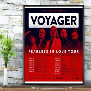 Voyager Fearless In Love Tour 2023 Home Decor Poster