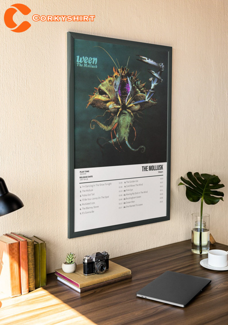 Ween The Mollusk Album Cover Poster For Home Wall Art