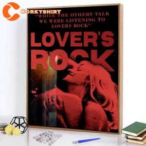 Were Listening To Lovers Rock TV Girl Home Decor Poster