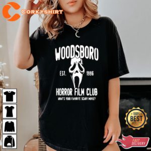 Woodsboro Horror Film Club Vintage T-Shirt