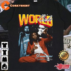 World Jermaine Lamarr J Cole Vintage Bootleg T-Shirt