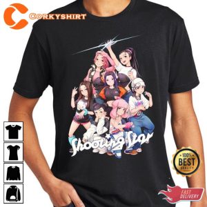 XG Shooting Star Inspired Anime Unisex Graphic T-Shirt