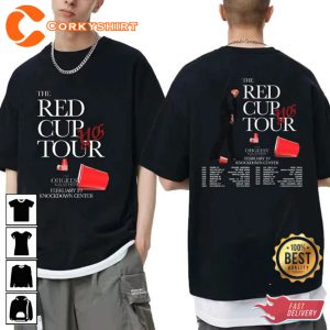 YG The Red Cup Tour 2023 Concert T-Shirt