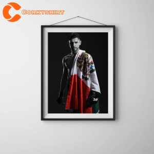 Yair Rodriguez El Pantera MMA Enthusiasts Fans Must Have Home Decor Poster