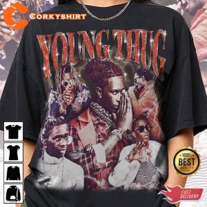 Young Thug Barter 6 Jeffery Hits Tour Bad Boy Style T-Shirt