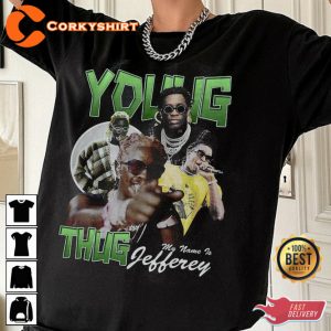Young Thug Gunna Drake Kanye West Hip Hop Rap T-Shirt