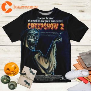 1982 American Horror Comedy Anthology Film, CreepShow Poster Shirt Gifts For Fans
