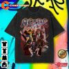 ACDC Band Washed Hard Rock Metal Music Band 50th Anniversary 1973 T-Shirt