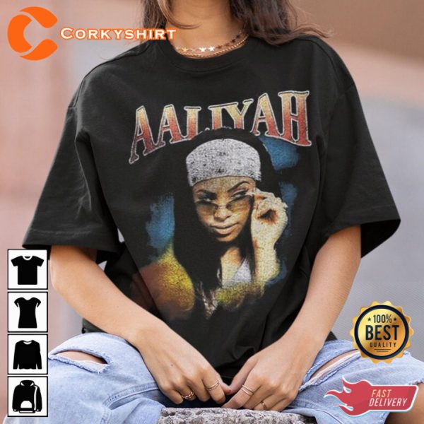 Aaliyah Princess Of RnB Dana Haughton Music T-Shirt