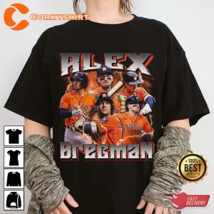 Alex Bregman Houston Astros Breg Baseball T-Shirt