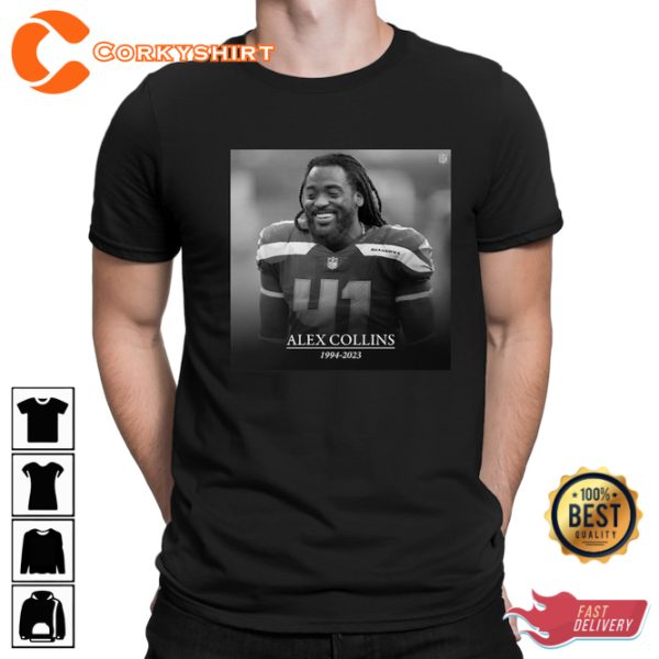 Alex Collins’ Journey A Tribute to Excellence Memorial Shirt