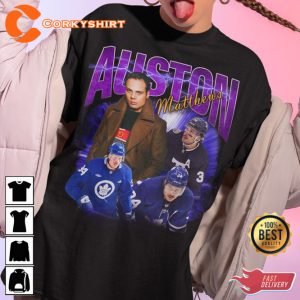 Auston Matthews Hockey Legend Jersey-Inspired T-Shirt