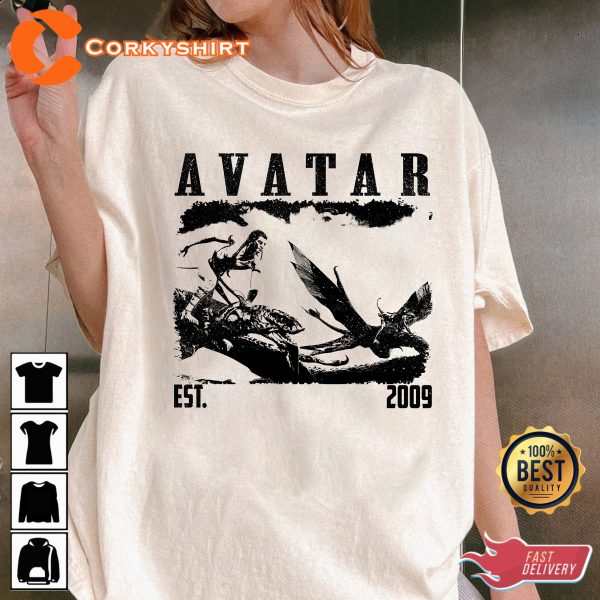 Avatar Movie Jake Sully Est 2009 T-shirt