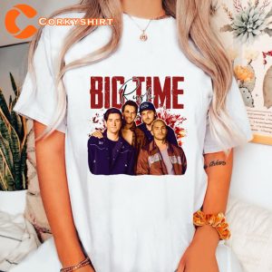 BTR Fanatic Timeless Pop Cant Get Enough Boy Band Music Vibes T-Shirt