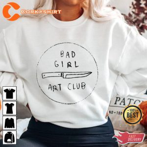 Bad Girl Art Club Aesthetic Art Grunge Clothing T-Shirt