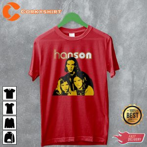 Band Hanson American Pop Rock Taylor Hanson Music T-Shirt