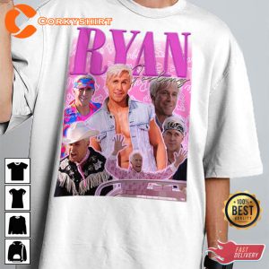 Barbies Movie Enthusiast Ryan Gosling Nostalgic T-Shirt