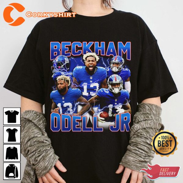 Odell Beckham Jr Cleveland Browns OBJ Football T-Shirt