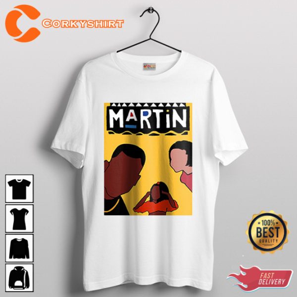 Best Martin Sitcom Episodes Graphic TV Series T-shirt