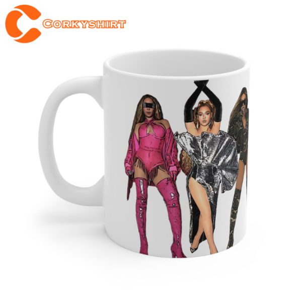 Beyonce Renaissance Tour Fashion Ceramic Mug