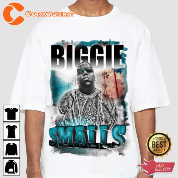Biggie Smalls The Notorious BIG Rapper Hip Hop Streetwear T-Shirt