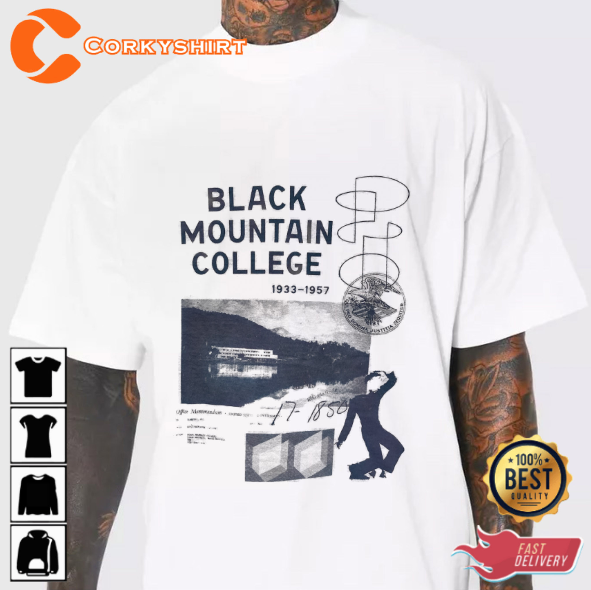 Black Mountain College Liberal Arts Black Mountain Unisex T-shirt