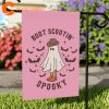 Boot Scootin Spooky Western Halloween Home Decor Garden Flag