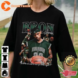 Born James Los Angeles Lakers Nba Lebron King James Basketball Vibes T-Shirt