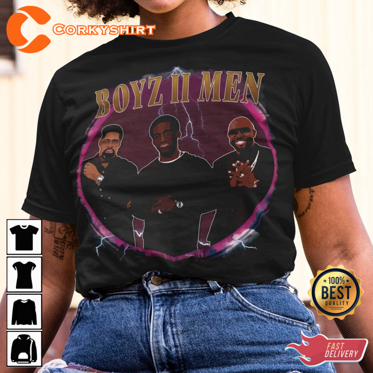 Boyz II Men RnB B2m Gift Idea Summer Boy Band T-shirt