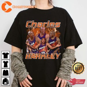 Charles Barkley Phoenix Suns Chuck Basketball T-Shirt
