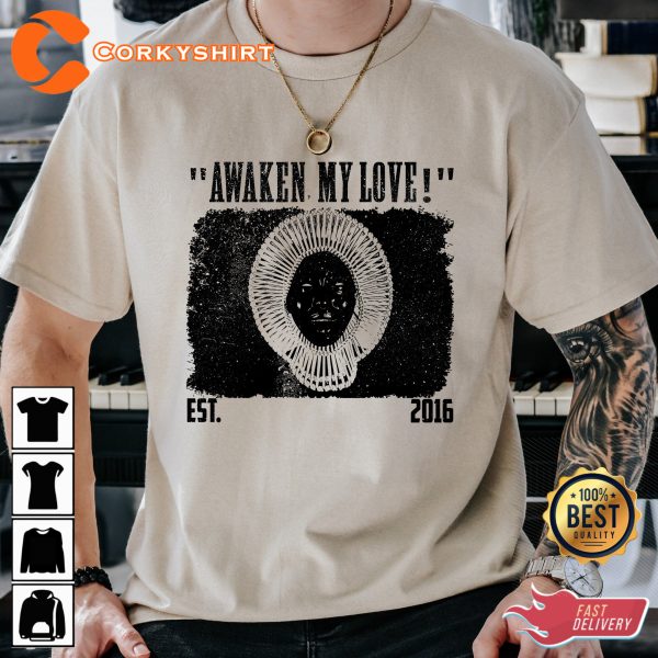 Childish Gambino Album Awaken My Love T-shirt