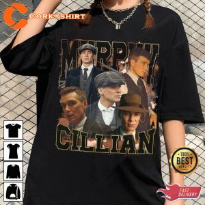 Cillian Murphy Tommy Shelby Movie Fan Unisex T-Shirt