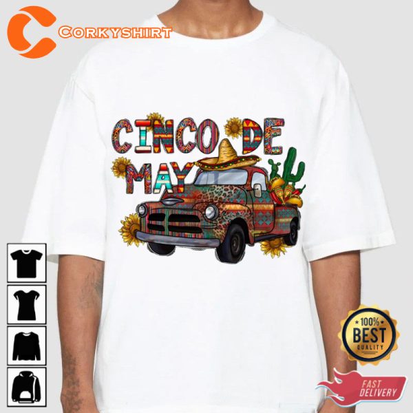 Cinco De May Festival Cicero 2023 T-Shirt