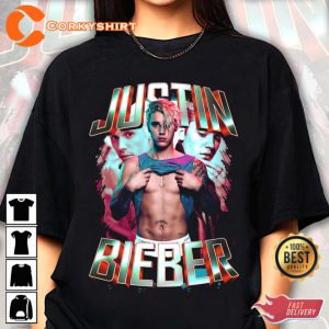 Classic Justin Bieber Printed T-Shirt