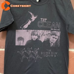 Clean The Dunedin Sound Fan Art Music T-shirt