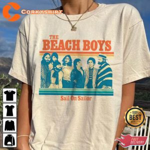 Comfort Colors Vintage The Beach Boys Band Shirt