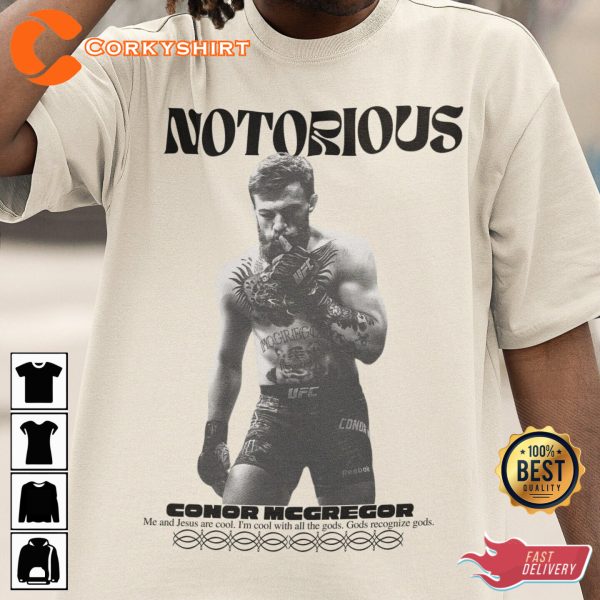 Conor Mcgregor UFC Fan Gift MMA T-shirt