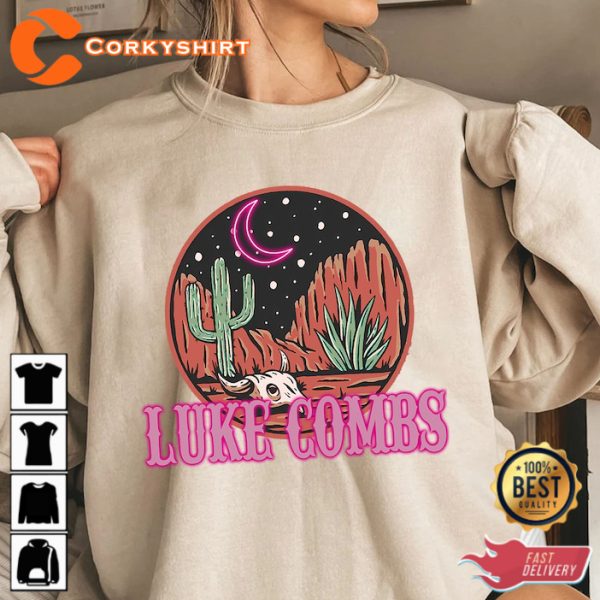 Country Music Luke Combs Tour 2023 Gift For Fan T-Shirt