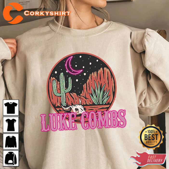 Country Music Luke Combs Tour 2023 Gift For Fan T-Shirt 
