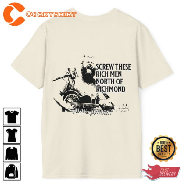 Country Music Rich Men North Of Richmond Tee, Living in the New World Shirt