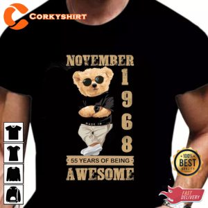 Custom Birthday Teddy Bear Anniversary Gift Unisex T-Shirt