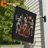 Dancing Skeletons Skeleton Halloween House Decor Garden Flag