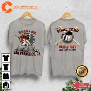 Dead n Company The Final Oracle Park San Fransisco Grateful Dead Live In Concert T-Shirt